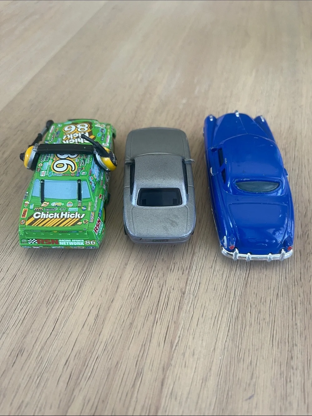 Disney Pixar Cars Chick Hicks #87 Doc Hudson Sterling Mattel Diecast